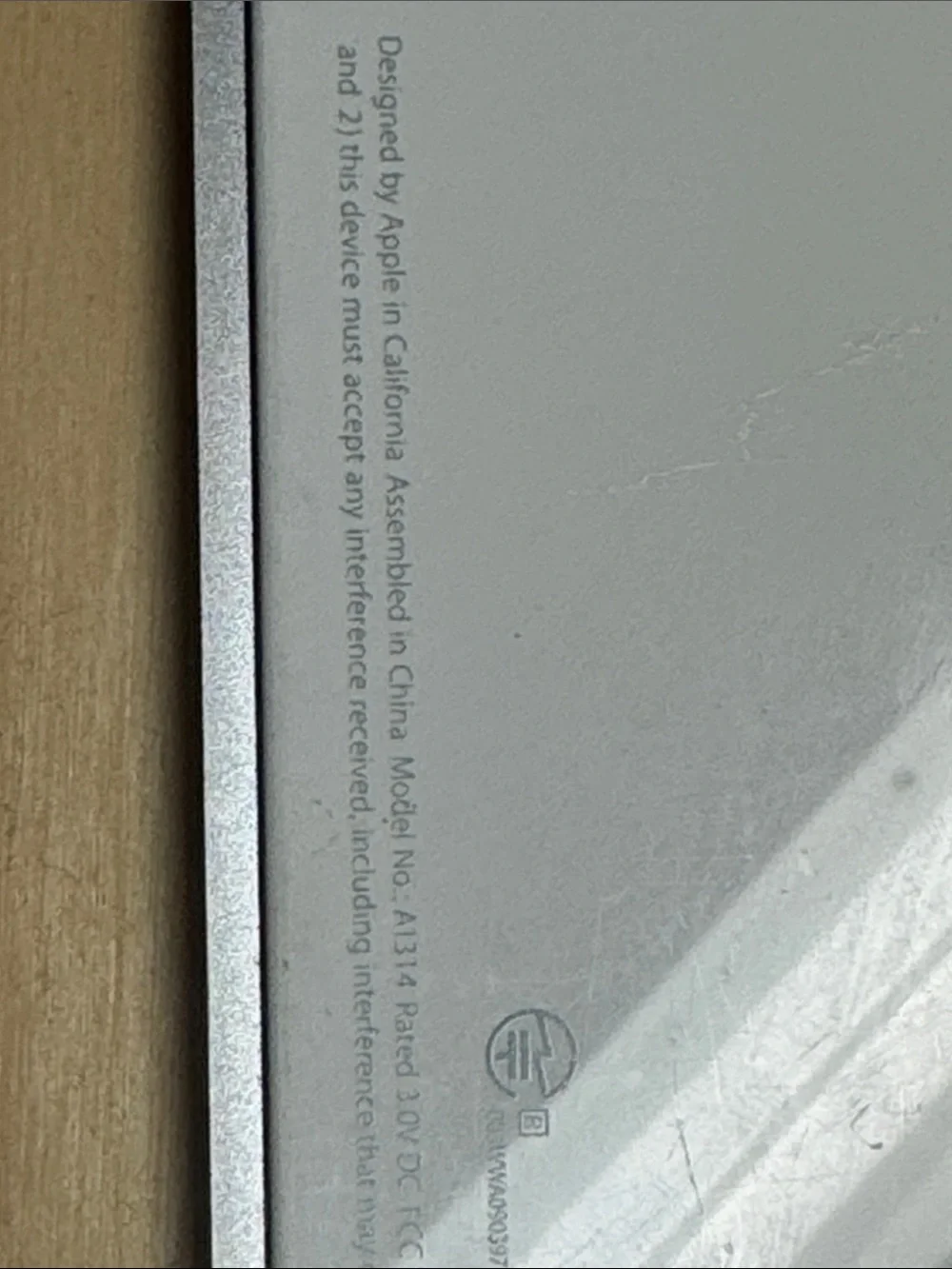 Apple Wireless Keyboard A1314 / MC184LL